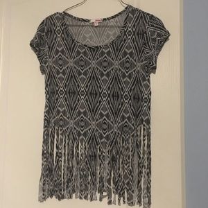 Fringe top